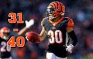 Cincinnati Bengals safety Jessie Bates comes in at number 31